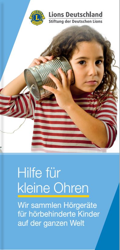 Flyer Hilfe für kleine Ohren