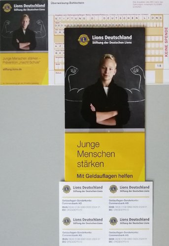 Geldauflagen-Set: Service
 für Zuweisende